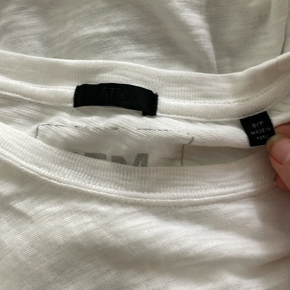 ATM ANTHONY THOMAS MELILLO Hand-Sprayed Crewneck T-Shirt size S - Picture 8 of 10